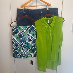 3 piece bundle. Size 26/28/3X.